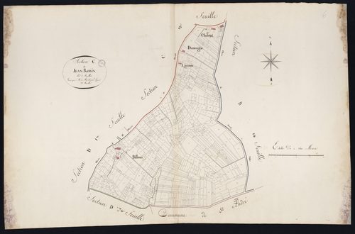 Saint-Martial - -Section C feuille 2 : Jean-Robin