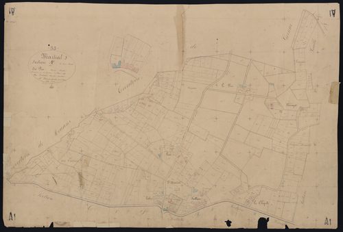 Saint-Martial - -Section A feuille 1 : Le Pin