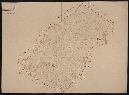 Saint-Martial - -Section C feuille 1