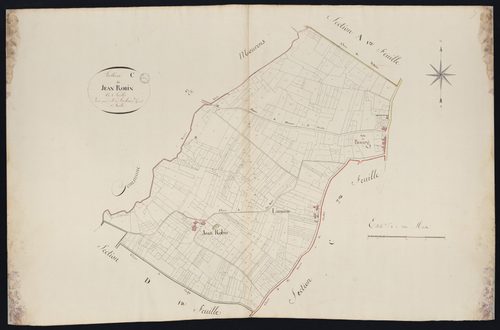 Saint-Martial - -Section C feuille 1 : Jean-Robin