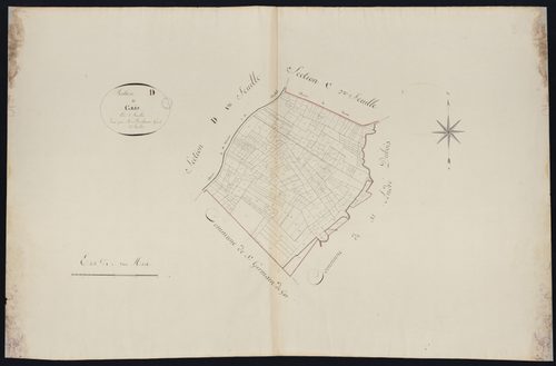 Saint-Martial - -Section D feuille 2 : Gris