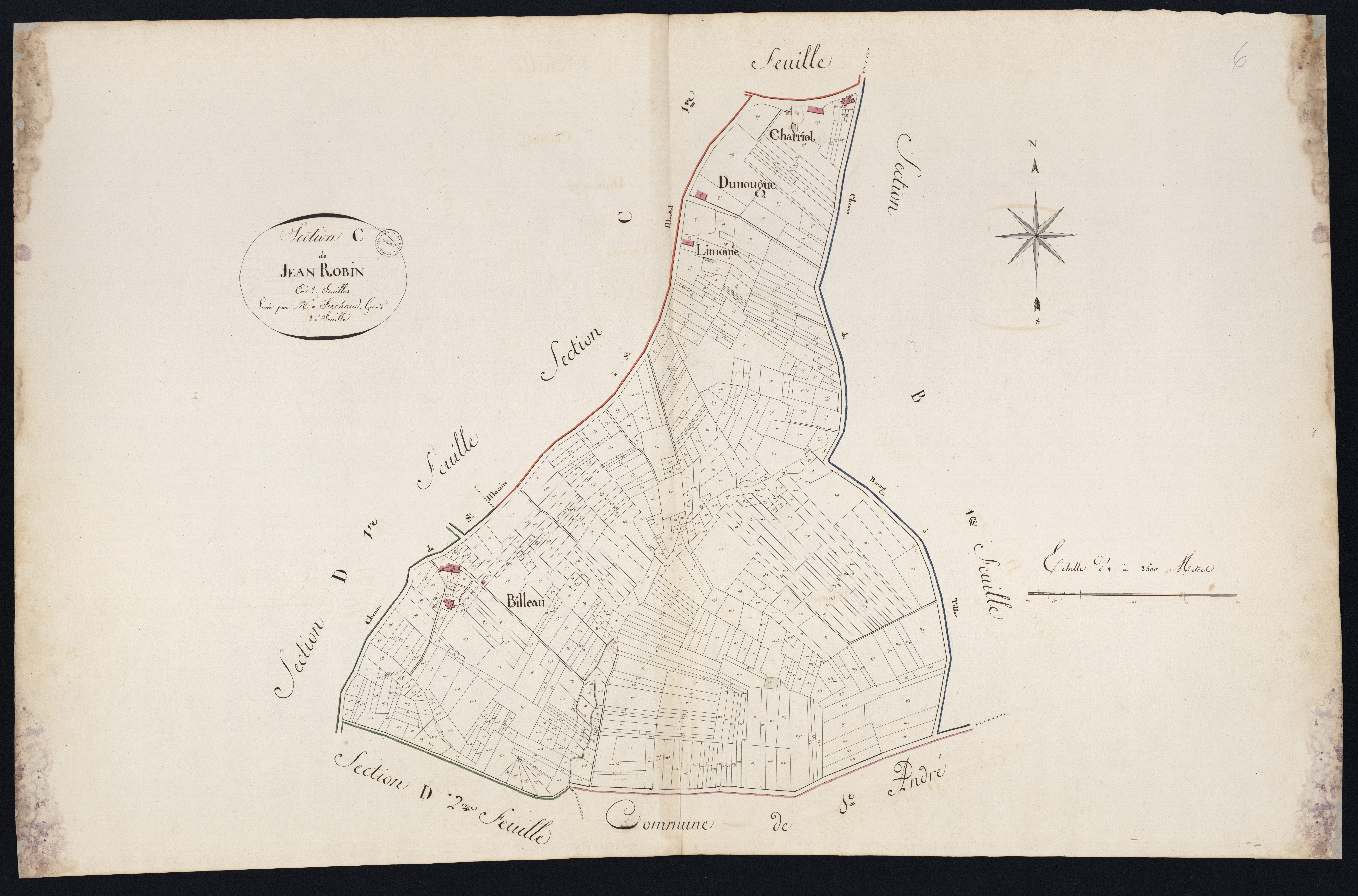 Saint-Martial - -Section C feuille 2 : Jean-Robin