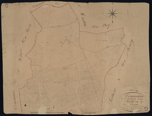 Saint-Martin-de-Lerm - -Section C feuille 1 : Villepreux