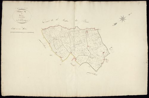 Saint-Martin-de-Sescas - -Section A feuille 2 : Le Mayne