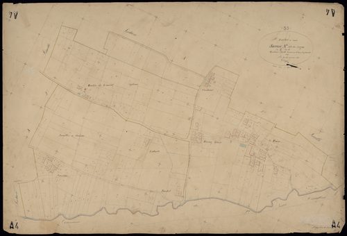 Saint-Martin-de-Sescas - -Section A feuille 4 : Le Mayne