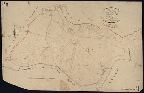 Saint-Martin-du-Puy - -Section B feuille 2 : Le Bourg