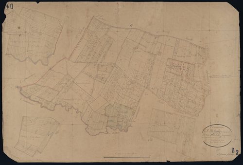 Saint-Médard-de-Guizières - -Section D feuille 2 : Les Jacquards