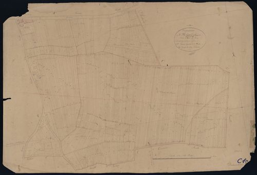 Saint-Médard-de-Guizières - -Section C feuille 1 : Le Bourg