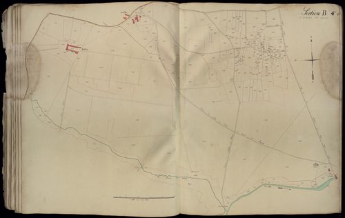 Saint-Médard-en-Jalles - -Section B feuille 4 : Hastignan