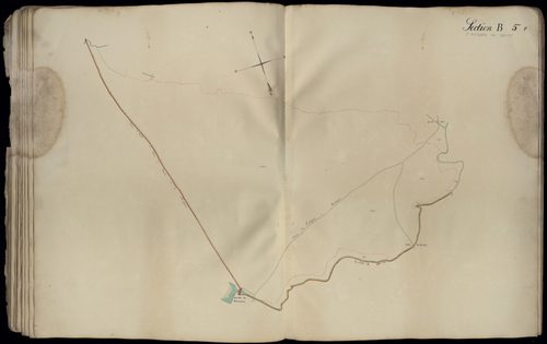 Saint-Médard-en-Jalles - -Section B feuille 5 : Hastignan