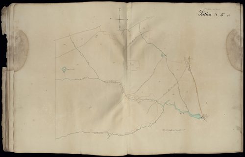 Saint-Médard-en-Jalles - -Section A feuille 5 : Lignan / Serillan