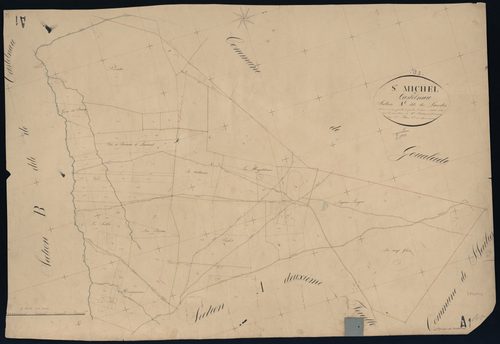 Saint-Michel-de-Castelnau - -Section A feuille 1 : Les Landes