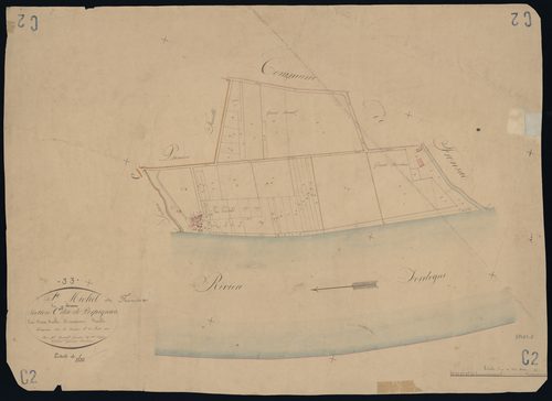 Saint-Michel-de-Fronsac - -Section C feuille 2 : Perpignan