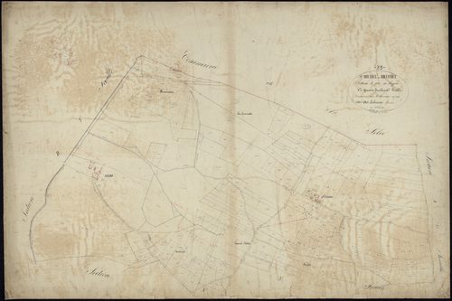 Saint-Michel-de-Rieufret - -Section A feuille 4 : Peyon
