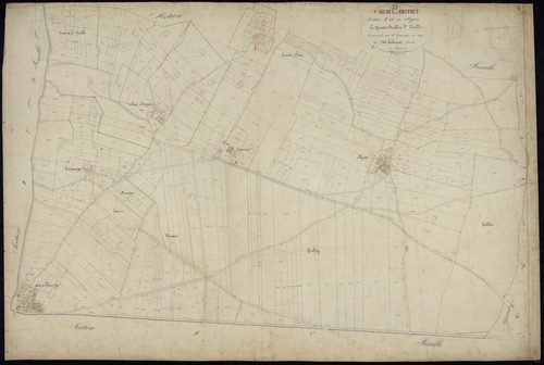 Saint-Michel-de-Rieufret - -Section A feuille 3 : Peyon