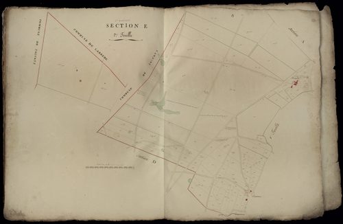 Saint-Morillon - -Section E feuille 2 : Gravette