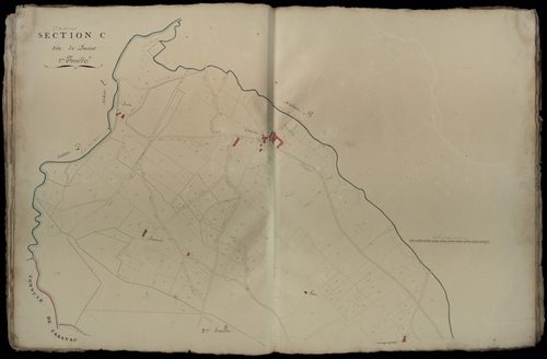 Saint-Morillon - -Section C feuille 1 : Darriet