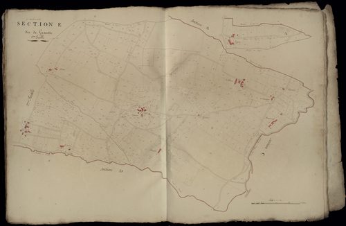 Saint-Morillon - -Section E feuille 1 : Gravette