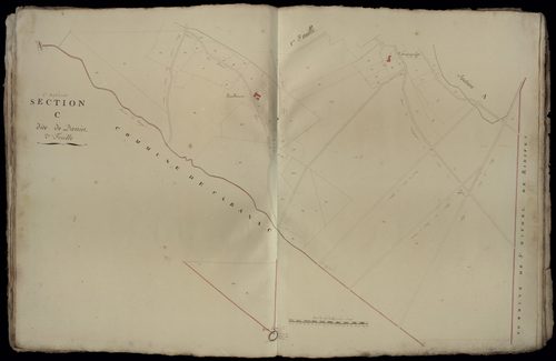 Saint-Morillon - -Section C feuille 2 : Darriet