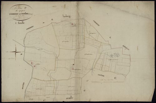 Saint-Pardon-de-Conques - -Section C feuille 1 : Sopiquet
