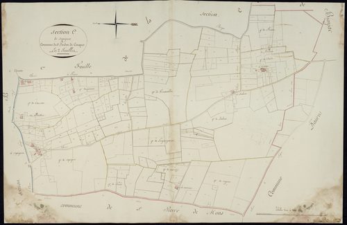 Saint-Pardon-de-Conques - -Section C feuille 1 : Sopiquet