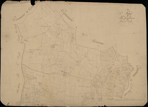 Saint-Paul - -Section C feuille 1 : Galacre