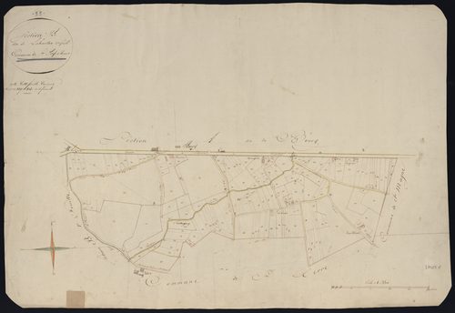 Saint-Pey-d'Armens - -Section B feuille 2 : Labarthe