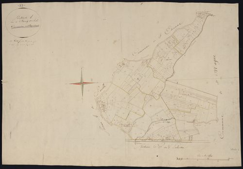 Saint-Pey-d'Armens - -Section A feuille 2 : Le Bourg