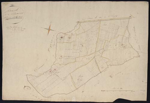 Saint-Pey-d'Armens - -Section B feuille 1 : Labarthe