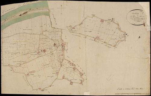 Saint-Pierre-de-Mons - -Section A feuille 2 : L'Ariberot
