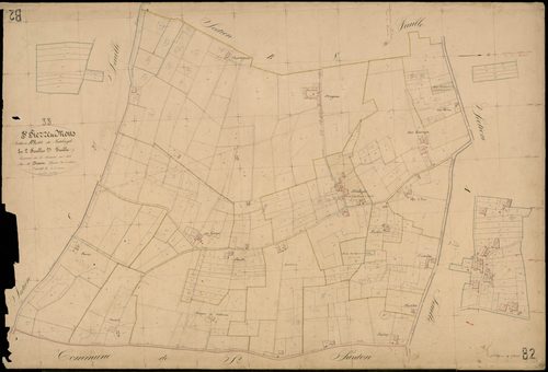 Saint-Pierre-de-Mons - -Section B feuille 2 : Pédebayle