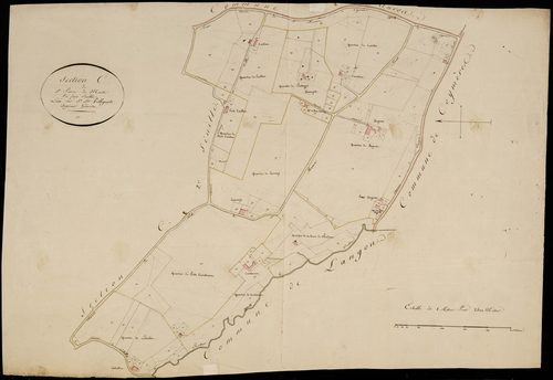Saint-Pierre-de-Mons - -Section C feuille 1 : Le Haut-Saint-Pey
