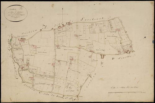 Saint-Pierre-de-Mons - -Section B feuille 2 : Saint-Rémy