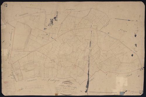 Sainte-Radegonde - -Section C feuille 2 : Sarpe