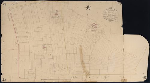 Saint-Savin - -Section A feuille 8 : Le Cap-Davias