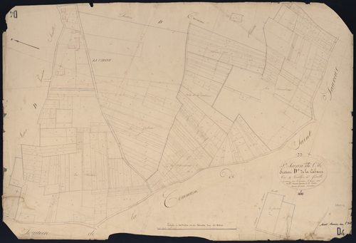 Saint-Seurin-sur-l'Isle - -Section D feuille 4 : La Cabane