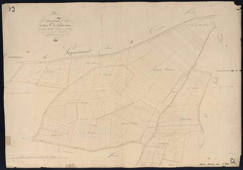 Saint-Seurin-sur-l'Isle - -Section C feuille 4 : Cabaneau