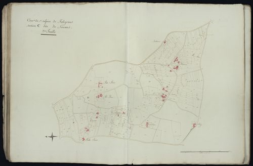 Saint-Sulpice-de-Faleyrens - -Section C feuille 2 : Les Jouans