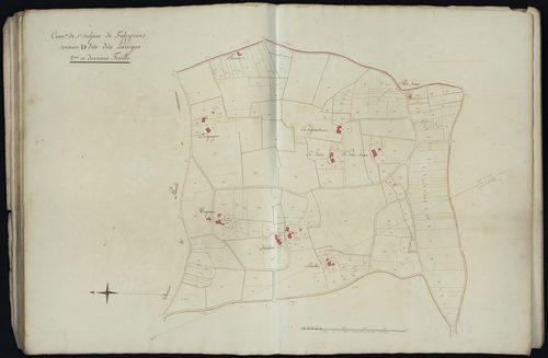 Saint-Sulpice-de-Faleyrens - -Section D feuille 2 : Lartigue