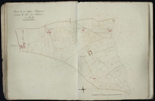 Saint-Sulpice-de-Faleyrens - -Section C feuille 1 : Les Jouans