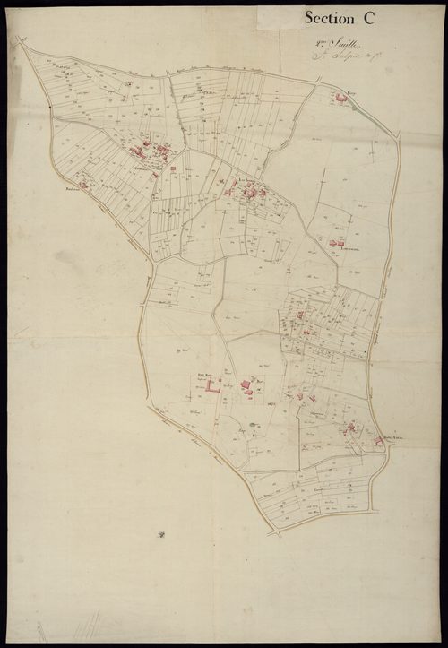 Saint-Sulpice-de-Faleyrens - -Section C feuille 2 : [Les Jouans]