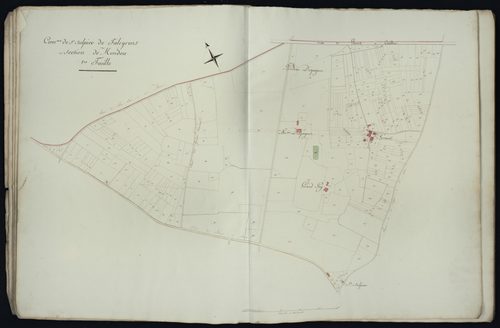 Saint-Sulpice-de-Faleyrens - -Section B feuille 1 : Mondou