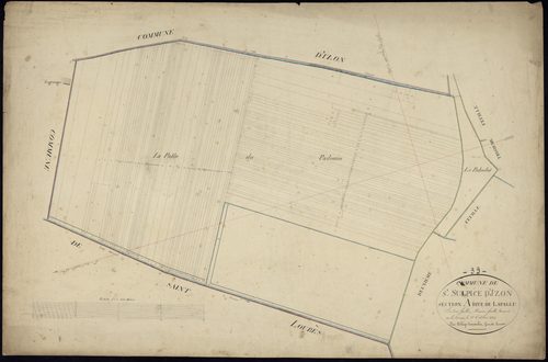 Saint-Sulpice-et-Cameyrac - -Section A feuille 1 : Lapallu