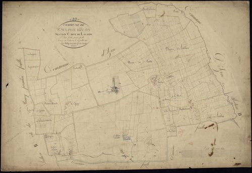 Saint-Sulpice-et-Cameyrac - -Section C feuille 1 : Lalande