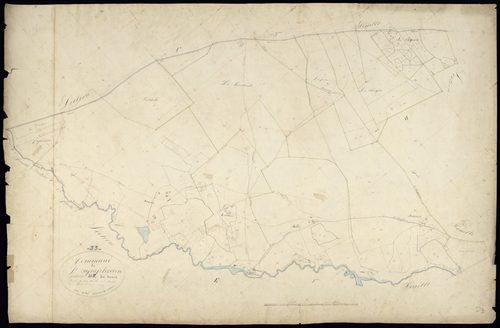 Saint-Symphorien - -Section D feuille 3 : Le Bourg