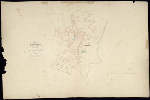 Saint-Symphorien - -Section D feuille 1 : Le Bourg