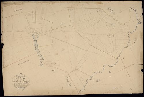 Saint-Symphorien - -Section F feuille 2 : La Trougne
