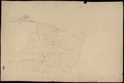 Saint-Symphorien - -Section B feuille 2 : Le Pudau