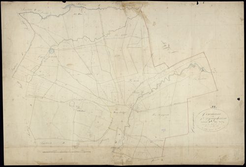 Saint-Symphorien - -Section D feuille 1 : Le Bourg