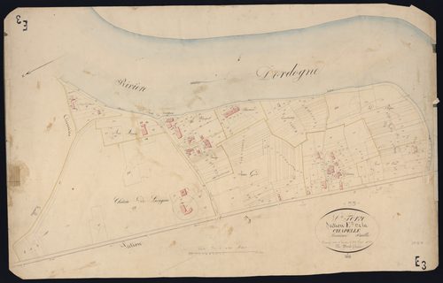 Sainte-Terre - -Section E feuille 3 : La Chapelle